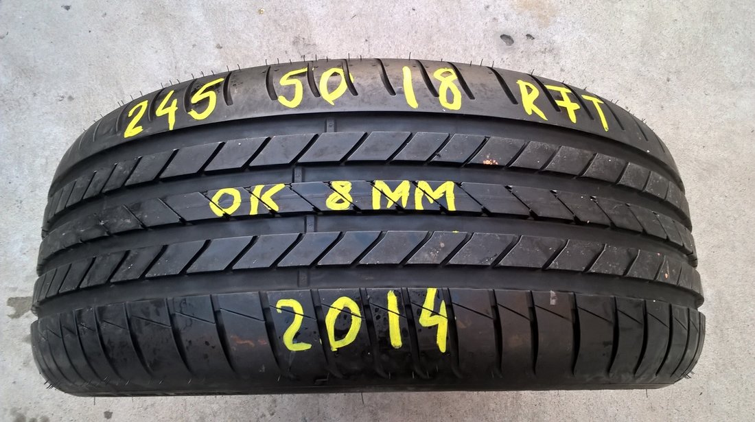 O anvelopa de vara 245 50 18 goodyear efficinetgrip run flat