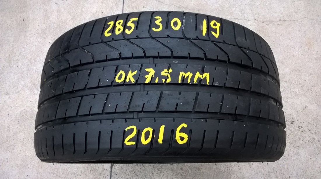 O anvelopa de vara 285 30 19 pirelli p zero 92 y dot 2016