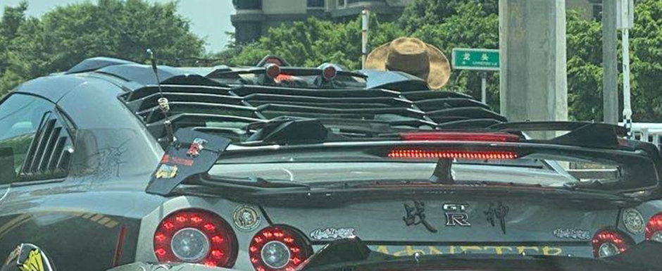 O asa hidosenie nici n-ar trebui sa existe. Uite cum NU se tuneaza un Nissan GT-R O asa hidosenie nici n-ar trebui sa existe. Uite cum NU se tuneaza un Nissan GT-R