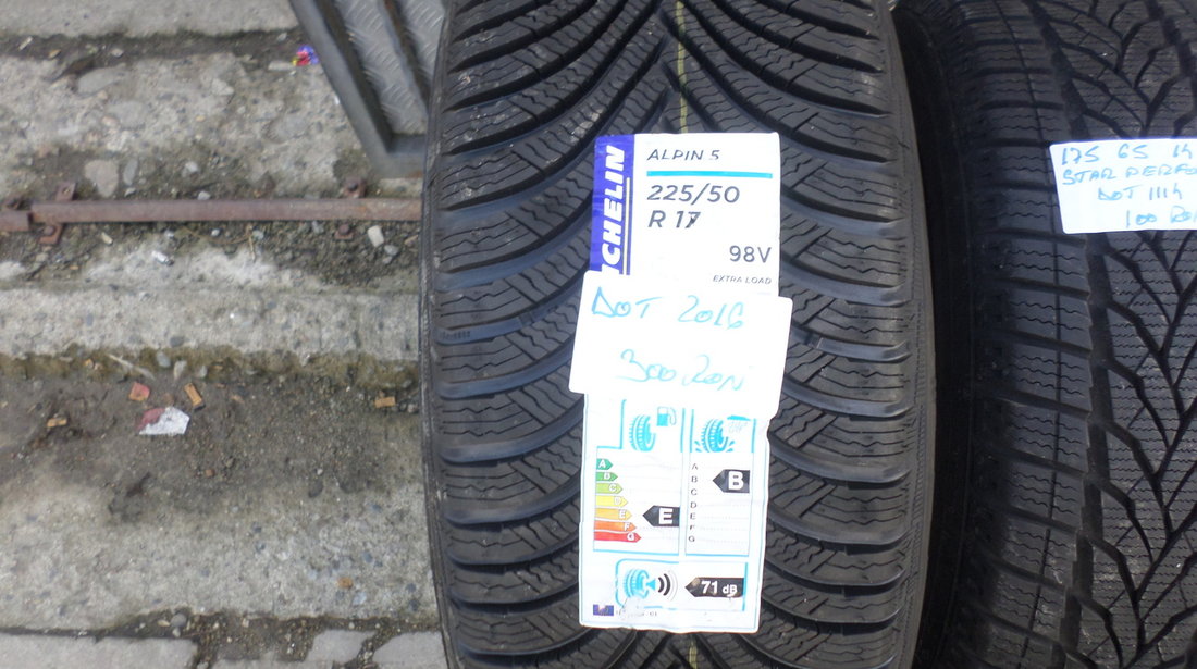 O bucata 225 50 17 noua Michelin alpin 5