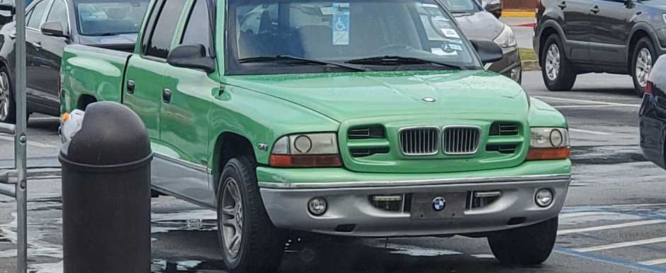 O camioneta Dodge din SUA se crede BMW. FOTO ca sa te confingi si singur