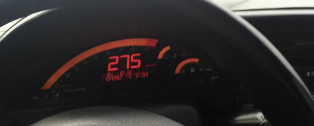 O Honda S2000 goneste cu 275 km/h pe drumurile publice