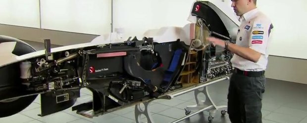 O masina de Formula 1, 'disecata' pentru a vedea care sunt secretele performantei extreme