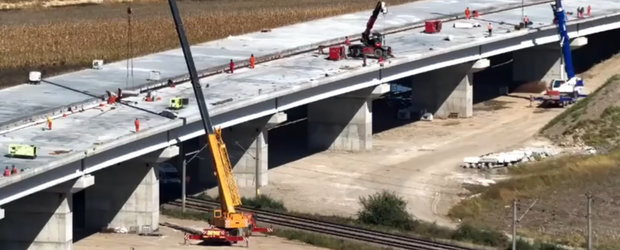 O noua autostrada se va deschide in Romania in perioada imediat urmatoare. Stadiul lucrarilor a depasit deja 81%