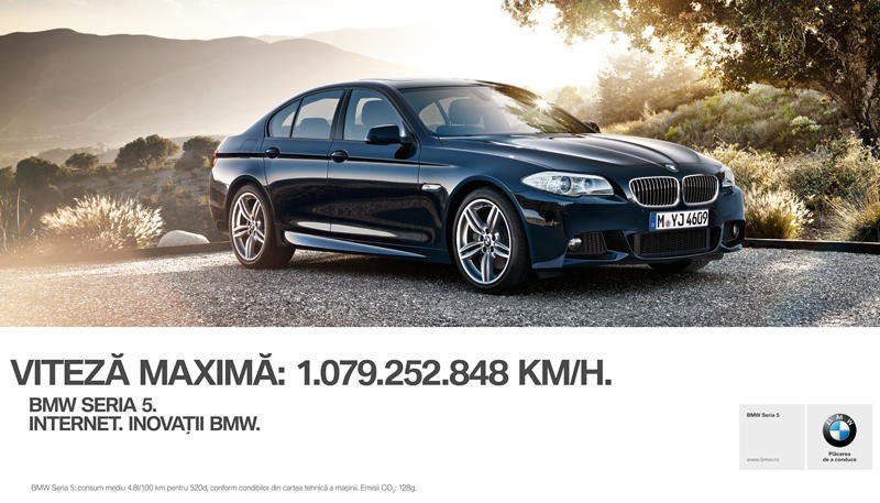 O noua campanie de imagine BMW in Romania