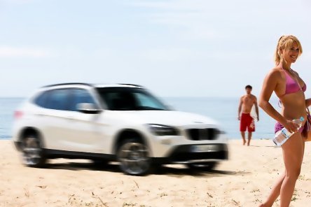 O noua imagine cu viitorul BMW X1 O noua imagine cu viitorul BMW X1