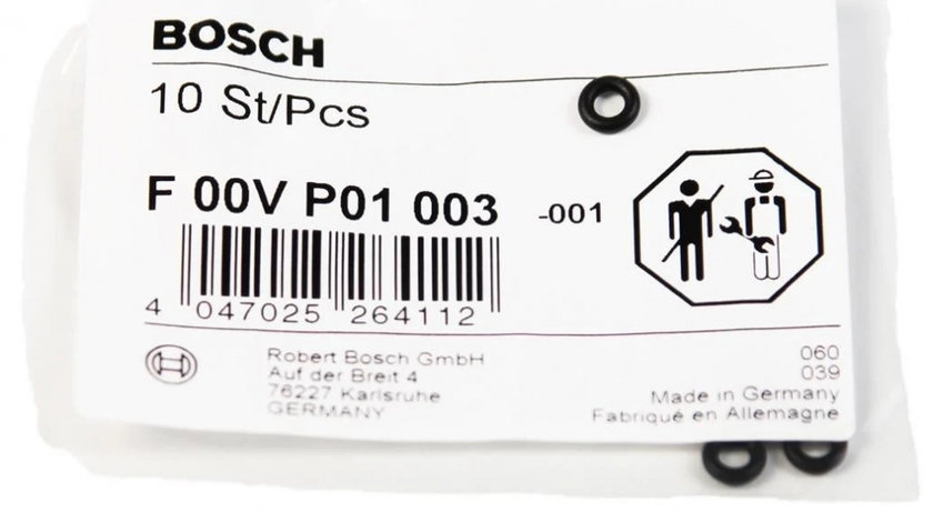 O-Ring Injector Bosch F 00V P01 003