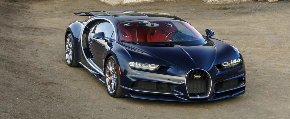 O sa ramai cu gura cascata garantat! Intra AICI sa vezi cum arata noul Bugatti Chiron in carbon albastru.