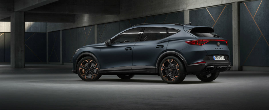 O sa te indragostesti nebuneste de el. Primul model de sine statator din istoria Cupra este un crossover cu alura de coupe si... O sa te indragostesti nebuneste de el. Primul model de sine statator din istoria Cupra este un crossover cu alura de coupe si...