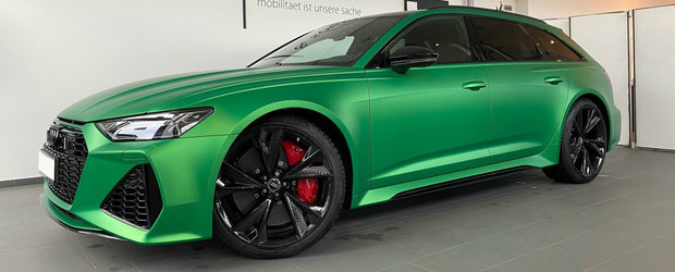 O sa uiti de orice M5 dupa ce vei vedea cum arata noul RS6 in verde mat. Pariu?