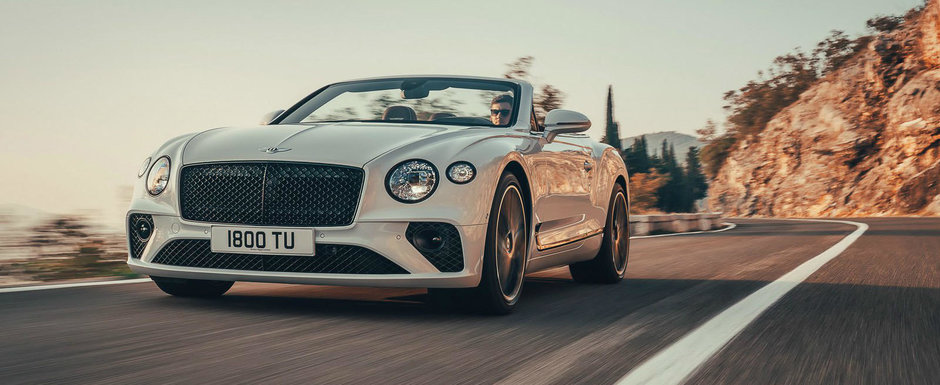 O singura privire si te indragostesti pe loc. Acesta este noul Bentley Continental GT Cabrio