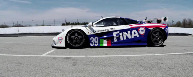 O tura pe circuit la bordul legendarului McLaren F1 GTR