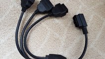 OBD2 splitter Y cable J1962M to 3-J1962F Splitter ...