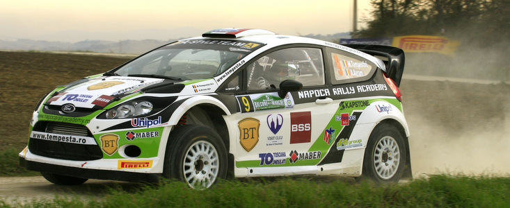 Obiective indeplinite pentru Napoca Rally Academy in Italia