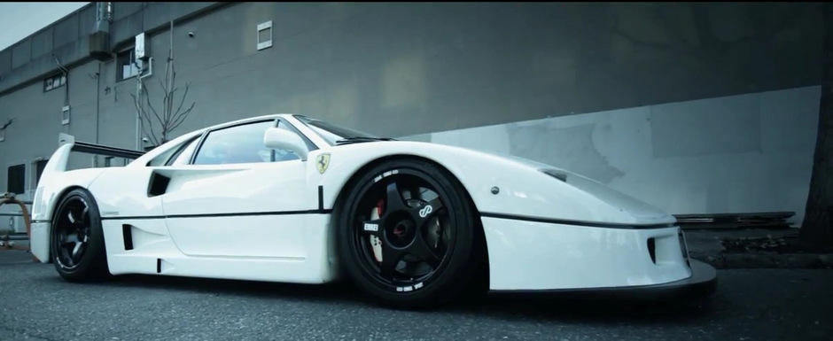 Obsesia pentru perfectiune: Ferrari F40 by Liberty Walk