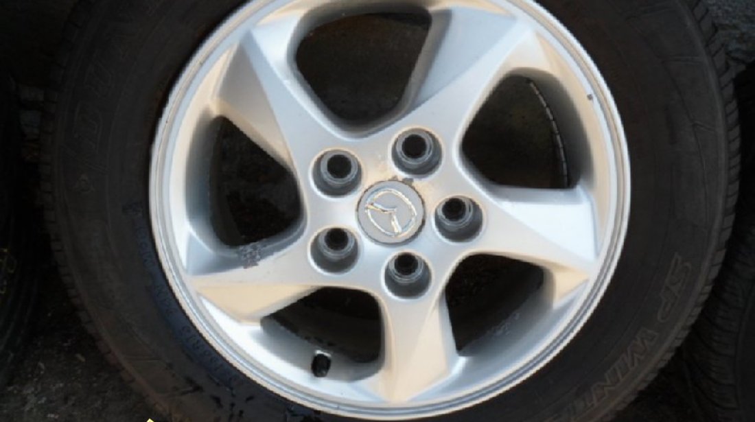 Ocaazie Set De 4 Jante De Aliaj Pe 15 Cu 5 Gaurii 5x114 3 ORIGINALE MAZDA JANTELE SUNT DATE JOS DE PE O MAZDA 3 LA DOAR 200 EURO