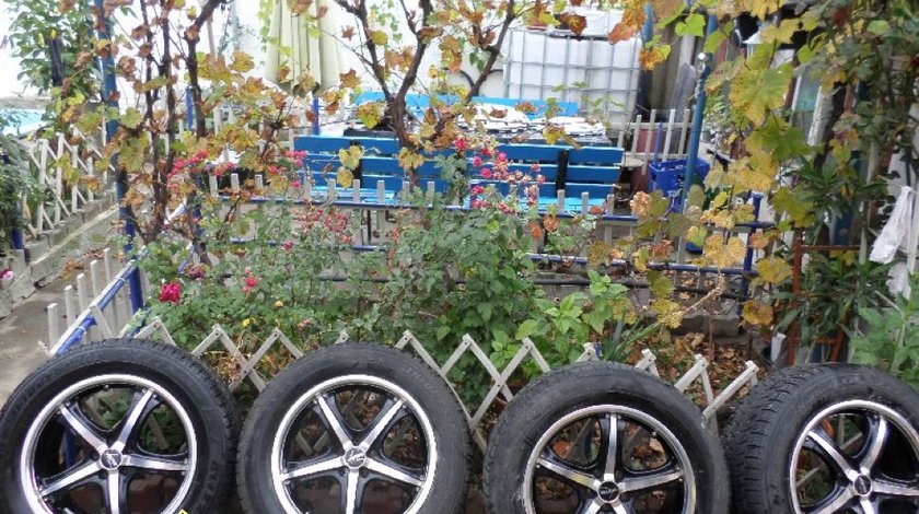 Ocazie set de 4 jante de aliaj marca Autec pe 18 pentru Volvo XC cu tot cu anvelope de iarna marimea 235 60 R18 la doar 500 EURO