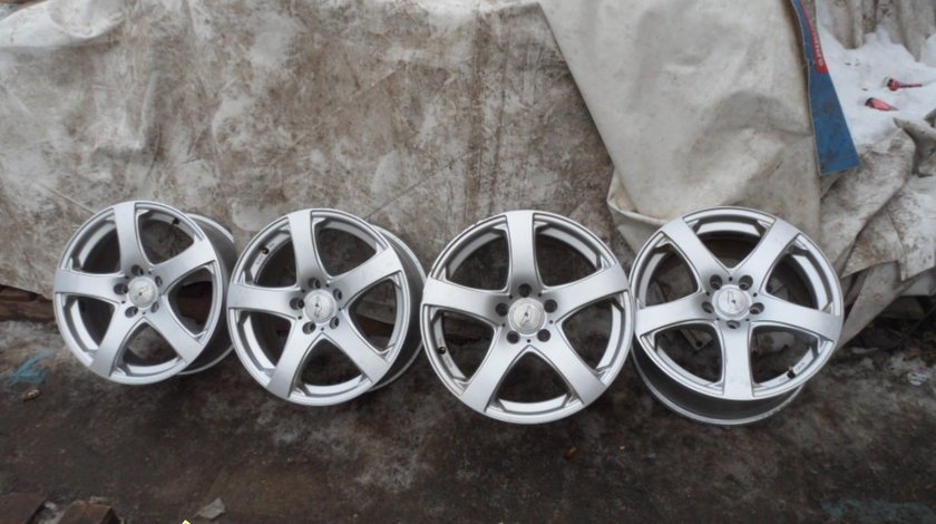 Ocazie set de 4 jante de aliaj pe 17 cu 5 gauri 5x112 marca COM4WHEELS cu 5 spite la doar 250 EURO