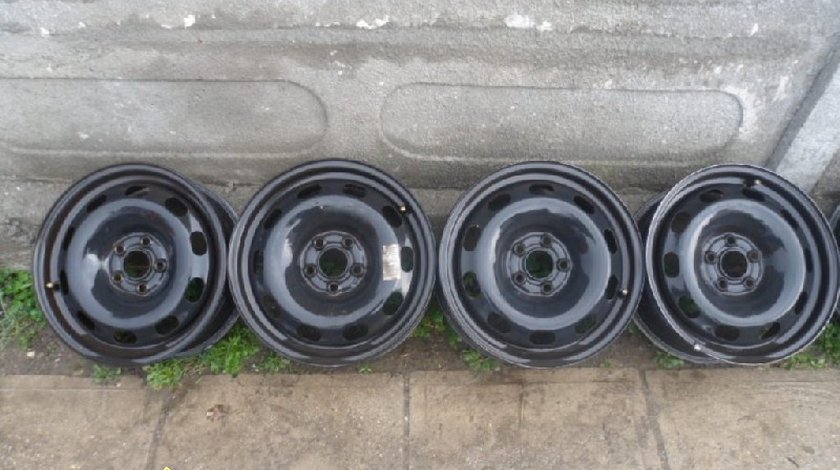 Ocazie set de 4 jante de tabla pe 15 originale de vw golf 4 la doar 100 RON bucata