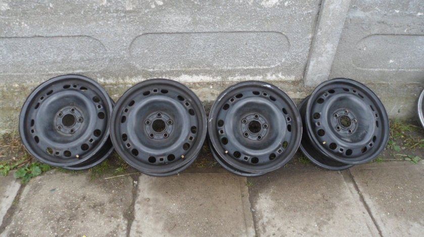 Ocazie set de 4 jante de tabla pe 15 pentru VW POLO la doar 100 RON BUCATA