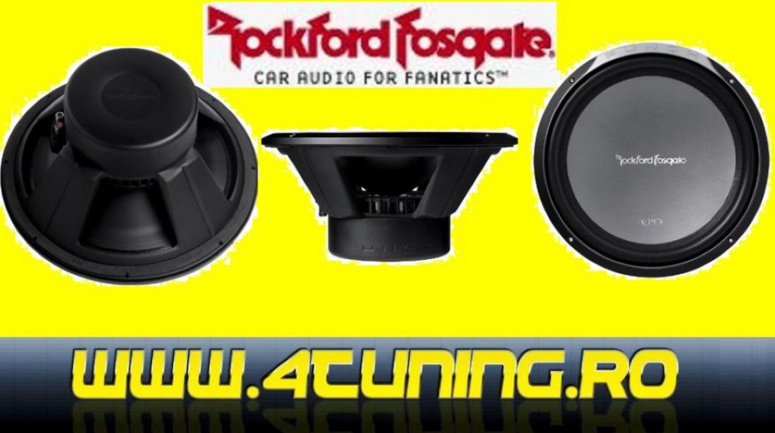 OCAZIE!!! SUBWOOFER ROCKFORD FOSGATE 15'', 400W, 100 EURO!!!