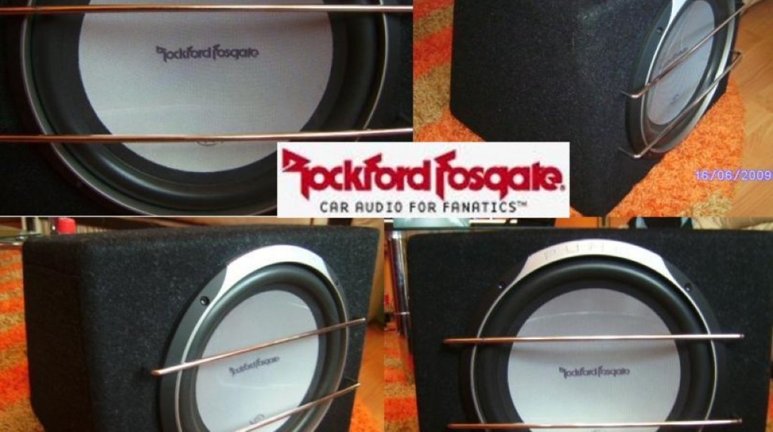 OCAZIE!!! SUBWOOFER ROCKFORD FOSGATE 15'', 400W, 100 EURO!!!