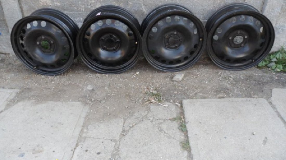 Ocaziee set de 4 jante de tabla pe 16 cu 5 gaurii 5 x110 originale de opel astrah sau vectra c sau zafira modelul nou la doar 500 ron setul