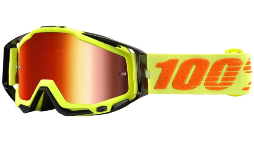 Ochelari Moto 100&amp; Racecraft Attack Yellow Portocaliu / Galben 50110-026-02