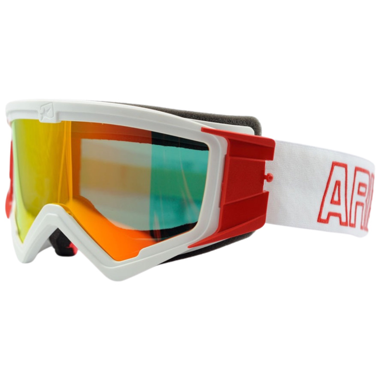 Ochelari Moto Ariete Mudmax Alb / Rosu 14940-BRR-ARIETE