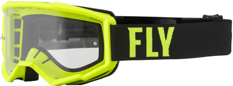 Ochelari Moto Fly Racing Focus Negru / Galben Fosforescent FLY 37-51136