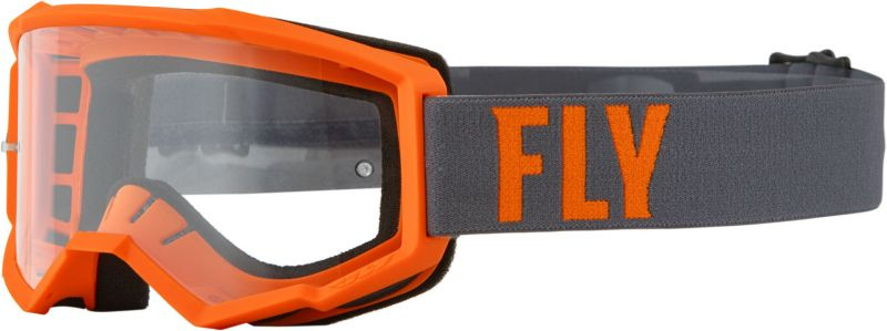 Ochelari Moto Fly Racing Gri Portocaliu FLY 37-51135