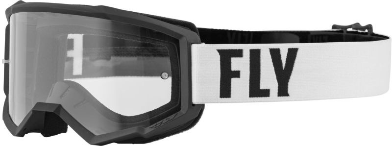 Ochelari Moto Fly Racing Negru Alb FLY 37-51146