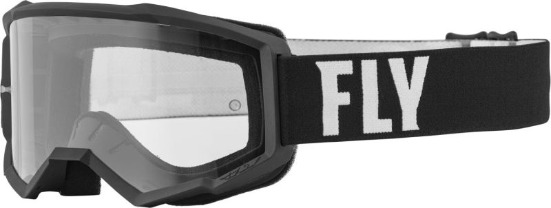 Ochelari Moto Fly Racing Negru Alb FLY 37-51321