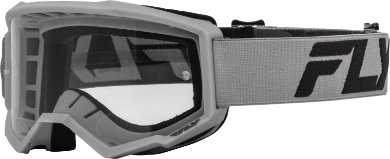 Ochelari Moto Unisex Focus Fly Racing Gri / Arintiu Marimea OS FLY 37-51157