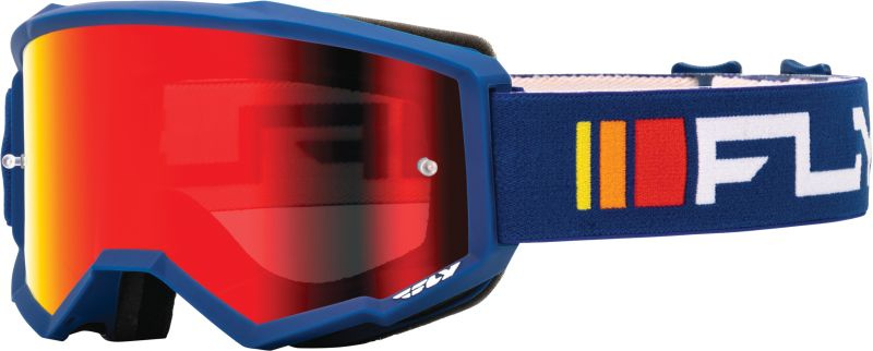 Ochelari Moto Unisex Zone Fly Racing Alb / Albastru Marimea OS FLY 37-51521