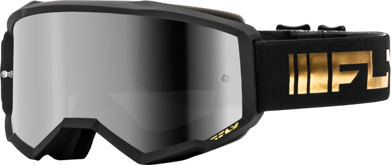 Ochelari Moto Unisex Zone Fly Racing Negru / Auriu Marimea OS FLY 37-51520