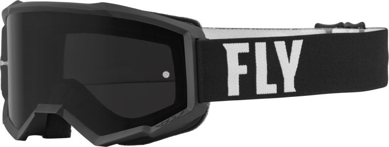 Ochelari Off Road Moto Fly Racing Focus Sandero Negru / Alb FLY 37-51147