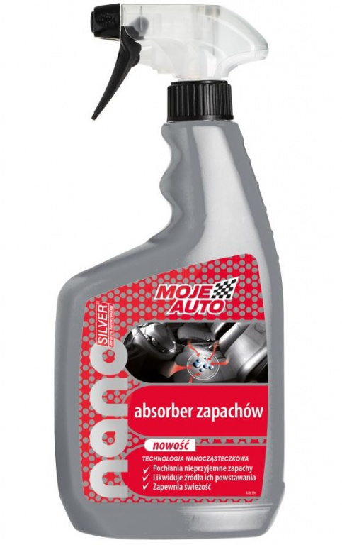 Odorizant Absorbant De Mirosuri Moje Auto Nano Silver Absorber 650ML 19-552