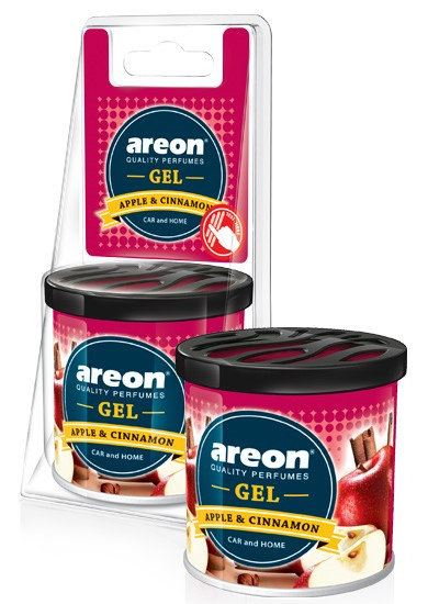 Odorizant Areon Gel Can Blister Apple&amp;Cinnamon