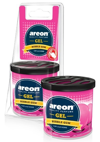 Odorizant Areon Gel Can Blister Bubble Gum