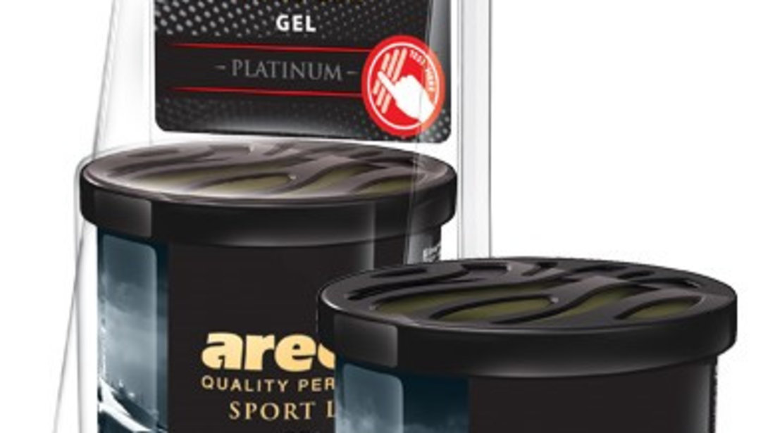 Odorizant Areon Gel Can Blister Sport Lux Platinum