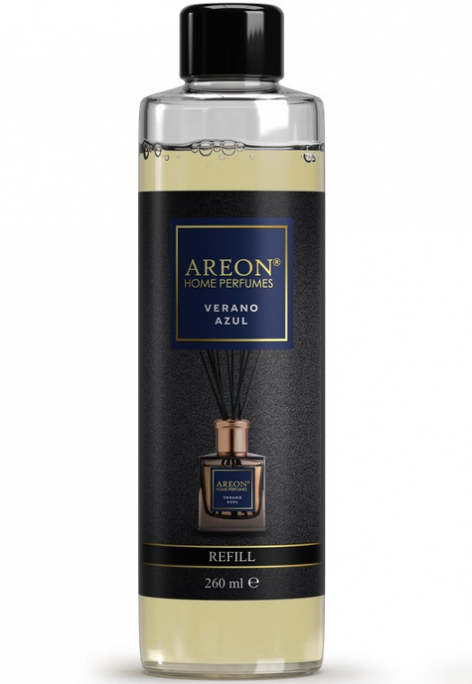 Odorizant Areon Home Perfume 260 ML Refill Verano Azul Black Line