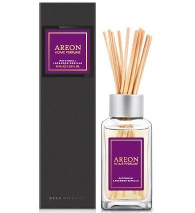 Odorizant Areon Home Perfume 85 ML Patchouli Lavender Vanilla Black Line
