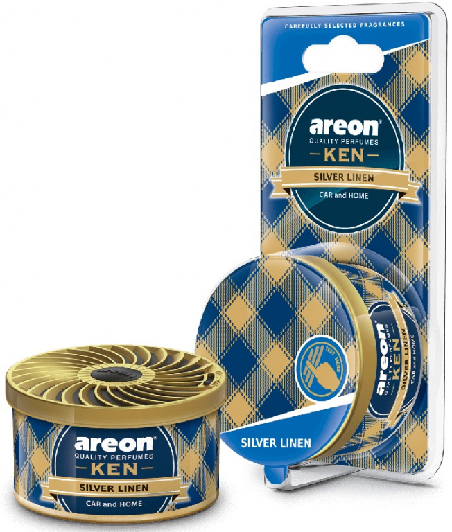 Odorizant Areon Ken Blister Silver Linen