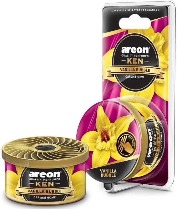 Odorizant Areon Ken Blister Vanilla Bubble