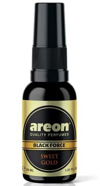 Odorizant Areon Perfume Spray Black Force 30 ML Sweet Gold