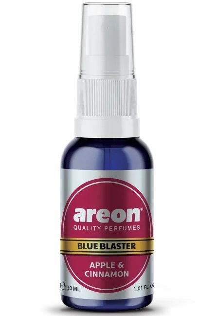 Odorizant Areon Perfume Spray Blue Blaster 30 ML Apple&amp;Cinnamon
