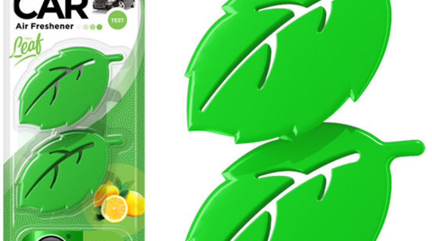 Odorizant Auto Aroma Car Leaf 3d - Lemon Amio A83134
