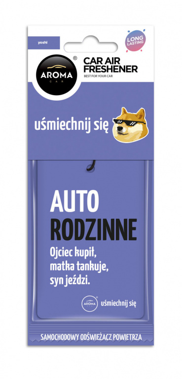 Odorizant Auto Aroma Car Lets Smile Yoshi Amio A10668
