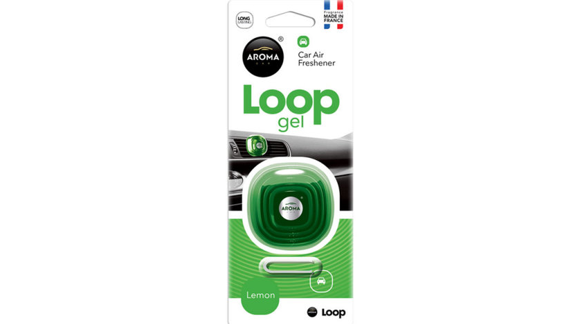 Odorizant Auto Aroma Car Loop - Lemon Amio A63116